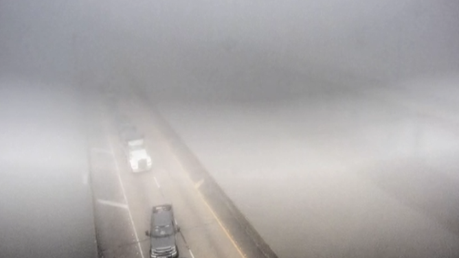 Dense fog has led to multiple accidents this morning on eastbound Interstate 10 across the Bayway in Mobile Bay.