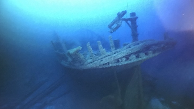 Lac La Belle's rudder post