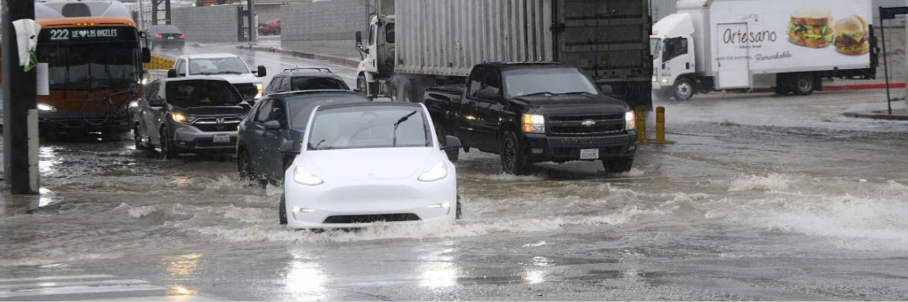 Monster storms flood parts of California with rounds of heavy rain as extreme snow slams the Sierra Nevada