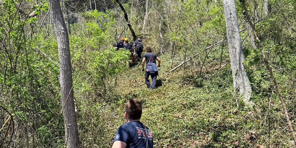 Photos: Seriously injured hiker rescued in remote area of Missouri