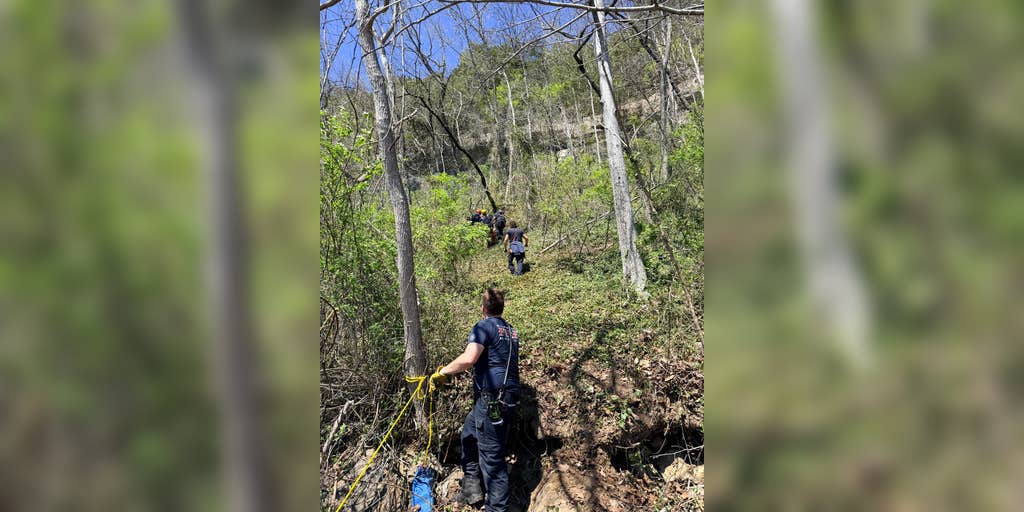 Photos: Seriously injured hiker rescued in remote area of Missouri