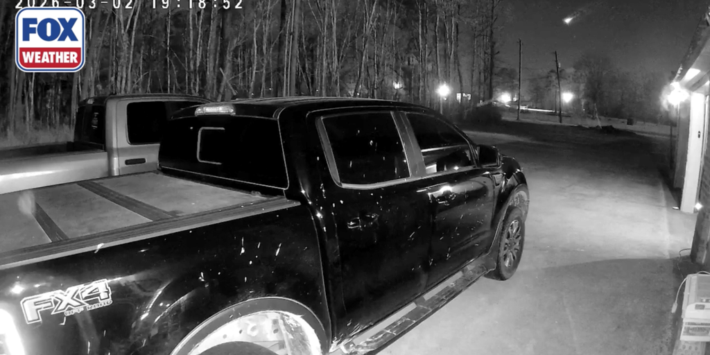 Meteor caught on video: Fireball lights up Louisiana night sky