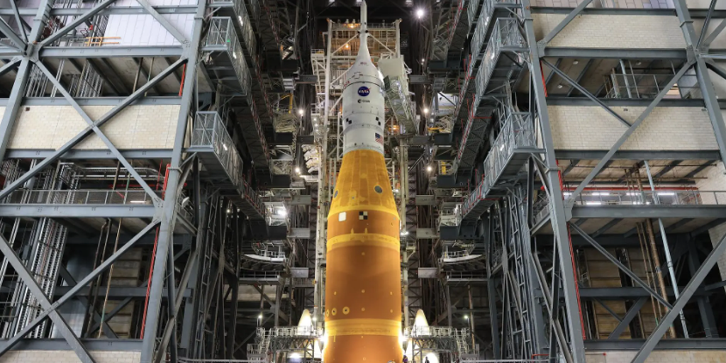 Artemis II rocket on track to roll out to launchpad with hopes of sending humans further into space than ever