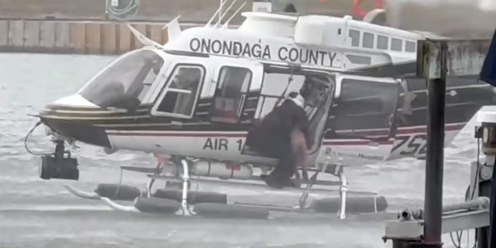 Watch: Dog ‘continuously shivers’ after harrowing rescue from frigid New York river