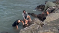 Video: Father and daughter heroically rescued by swim coach in rip current in California - Fox News