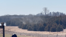 See it: Explosion of pollen mistaken for grass fire on windy day in Iowa