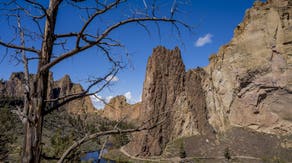 Search and rescue crews save two climbers stuck on high ledge at an Oregon state park
