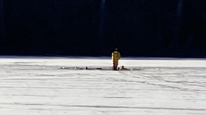 Two people rescued after falling through ice on frozen Wisconsin lake, treated for severe hypothermia
