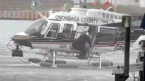 Watch: Dog ‘continuously shivers’ after harrowing rescue from frigid New York river