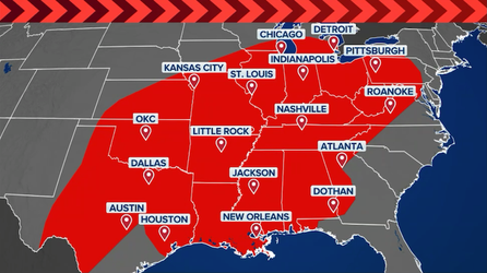 Live updates: Severe weather returns to storm-ravaged states, latest forecasts and damage reports