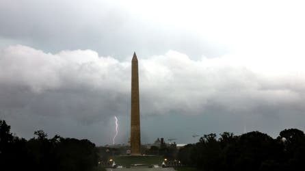 Washington DC under rare tornado threat, as dangerous severe weather threatens 96M across East Coast