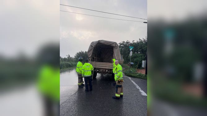 Honolulu Fire Department responds to flood rescues on O'ahu.