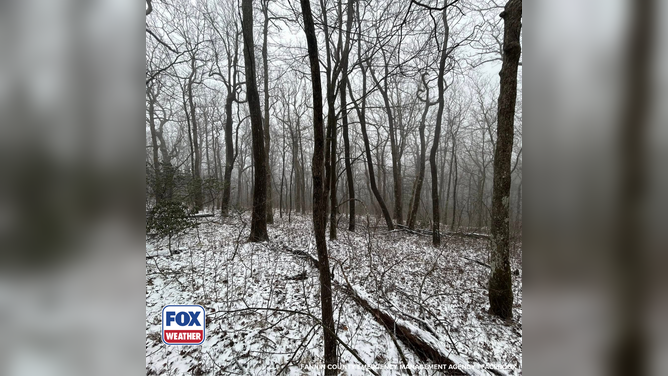 Fannin County Emergency Management Agency saves an injured hiker in the snow on the Appalachian Trail.