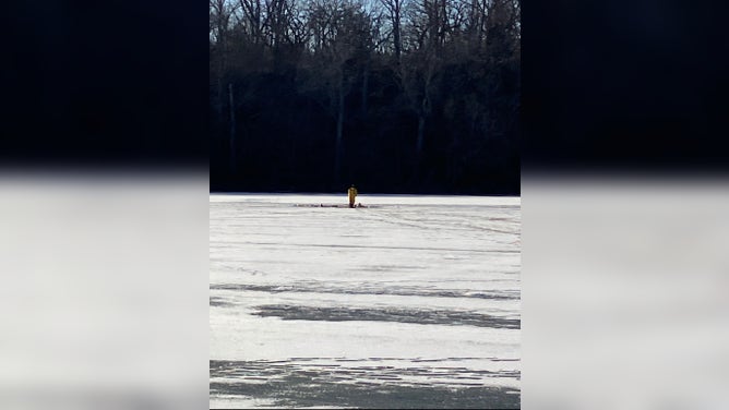 The Mukwonago Fire Department, with assistance from multiple nearby agencies, successfully rescued two individuals who fell through the ice on Rainbow Springs Lake into frigid water on March 2.
