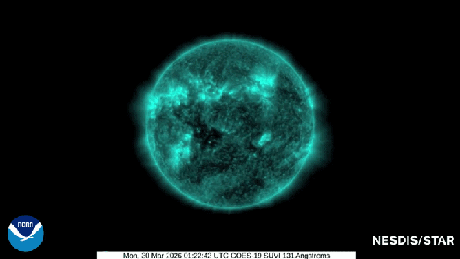 A colorful solar flare eruption caused a strong radio blackout on Sunday.
