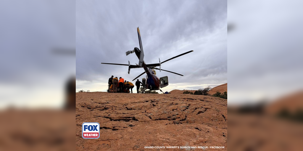 Photos: Family hike gone wrong after parent slips and falls down Utah canyon