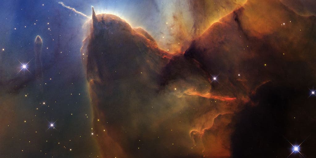 Hubble Telescope captures stunning images of 'space slug' nearly 5,000 light-years away