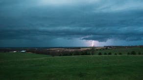 Man dies after being struck by lightning in Wisconsin parking lot as severe storms roll through the region