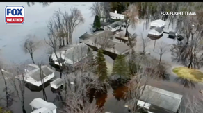 WATCH: Drone footage reveals jaw-dropping extent of flooding in Michigan