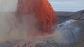 See it: Gushing lava fountains from Mount Kilauea Volcano amid 44th eruption