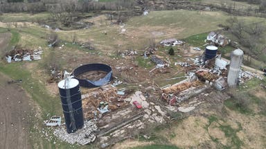 Devastating damage reported across multiple states after tornado outbreak hammers the Midwest