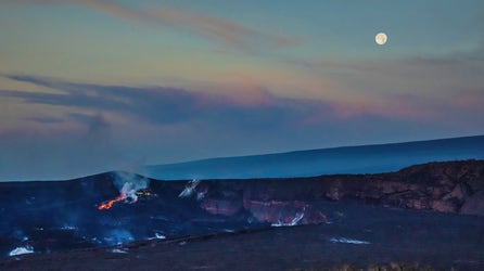 Hawaii's Kilauea volcano is brewing yet again, preparing to put on a show for it's 44th episode