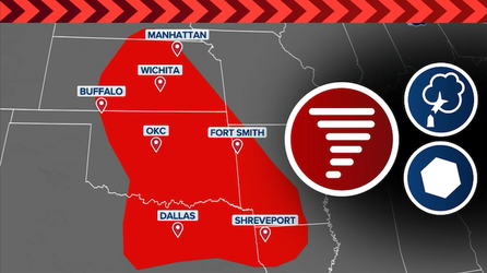 Live updates: Dangerous storms blast Oklahoma, Texas with tornadoes and huge hail