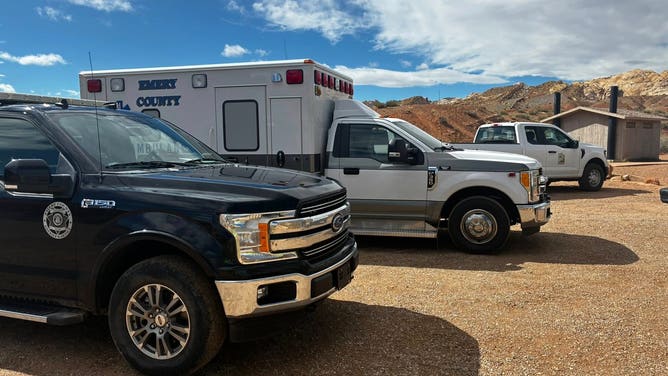 First responders rescue a group of Utah hikers swept away by flooding.