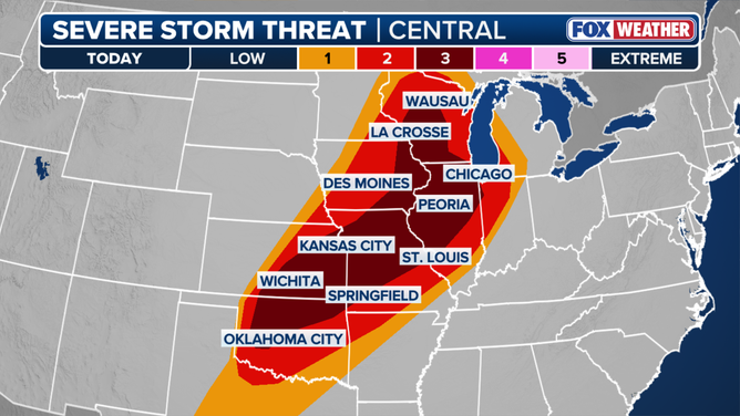 Friday severe weather threat.