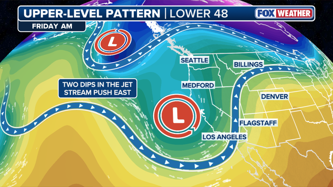 Severe weather setup across the Plains