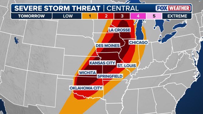 Friday severe weather threat.