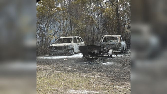 Georgia DNR Law Enforcement respond to the Pineland Road Wildfire in Clinch County and the Brantley County Wildfire.