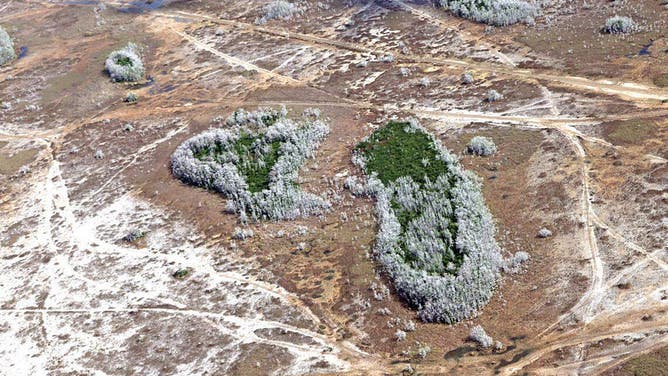 Pictured are the ongoing drought conditions affecting the Everglades and nearby reserves, March 4, 2026. 