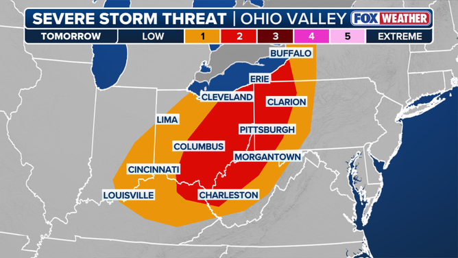 Saturday severe weather forecast.