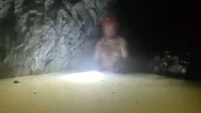 Rescuers discover the miner in water after more than 300 hours of searching.