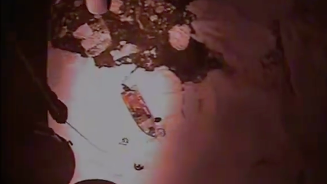 The Coast Guard arrived to the boat at 5 a.m. on Sunday.