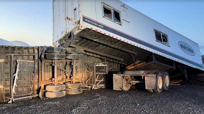 First light on Friday, April 24, 2026, reveals the extent of damage from a powerful tornado that ripped through Enid, Oklahoma.
