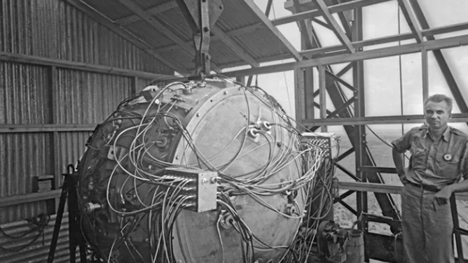 Trinity test site for first successful atomic bomb.