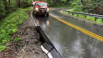 Torrential rain triggers flash flooding in western North Carolina areas still recovering from Hurricane Helene
