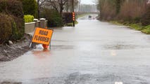 Flood threat targets the Plains to wrap up the weekend after pummeling Four Corners, Southwest with heavy rain