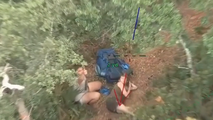Video: Pregnant woman suffering from heat exhaustion rescued from Florida wilderness