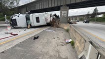 Dust storm causes several multi-car crashes, shuts down highway in eastern Washington