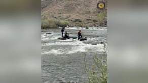 Watch: Dramatic rescue unfolds on a Nevada river as officers quickly save two people