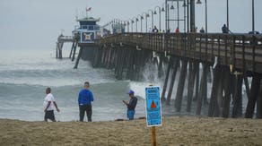 Southern California beachgoers face foul smell as untreated wastewater pollutes popular waters