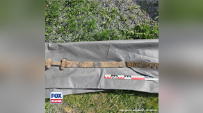 Photos: 1,300-year-old Viking era sword discovered by first grade student on school field trip