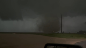 Watch: 70 mph winds blast across Sergeant Bluff, Iowa, following nearby confirmed tornado