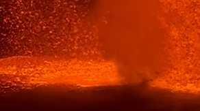See it: Fiery tornado-like 'Tephra Devil' swirls on Hawaii's Kilauea volcano