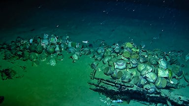 Underwater robots finds rare artifacts in France's deepest shipwreck, a 16th century vessel