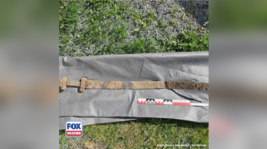 Photos: 1,300-year-old Viking era sword discovered by first grade student on school field trip