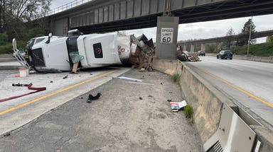 Dust storm causes several multi-car crashes, shuts down highway in eastern Washington